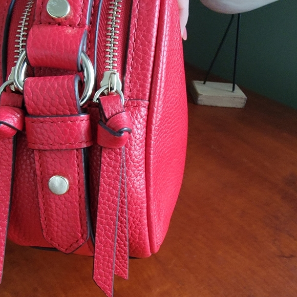 Kate Spade Mulberry Street Pyper Crossbody Bag Red Pebbled Leather WKRU3925 - Picture 10 of 16